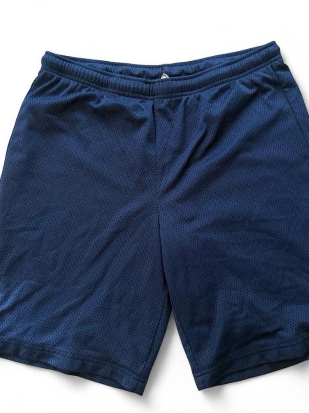 Nike Men's Athletic Mesh Shorts - Navy Blue